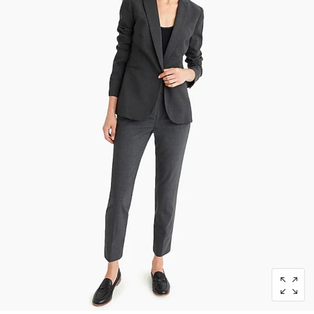 J.Crew Italian Bi-Stretch Wool Suit Blazer